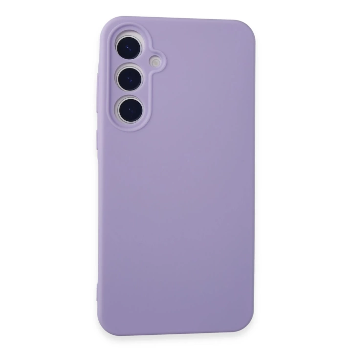 BFS  Samsung Galaxy A55 5G Kılıf Nano içi Kadife Silikon - Lila