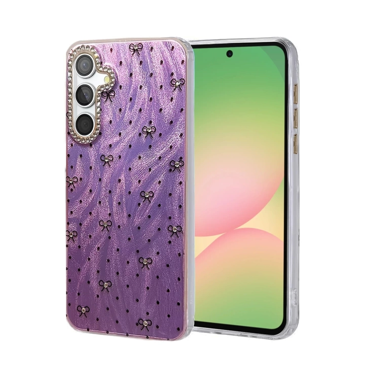 BFS Samsung Galaxy A56 Kılıf Blade Aynalı Desenli Kapak - Desen 2