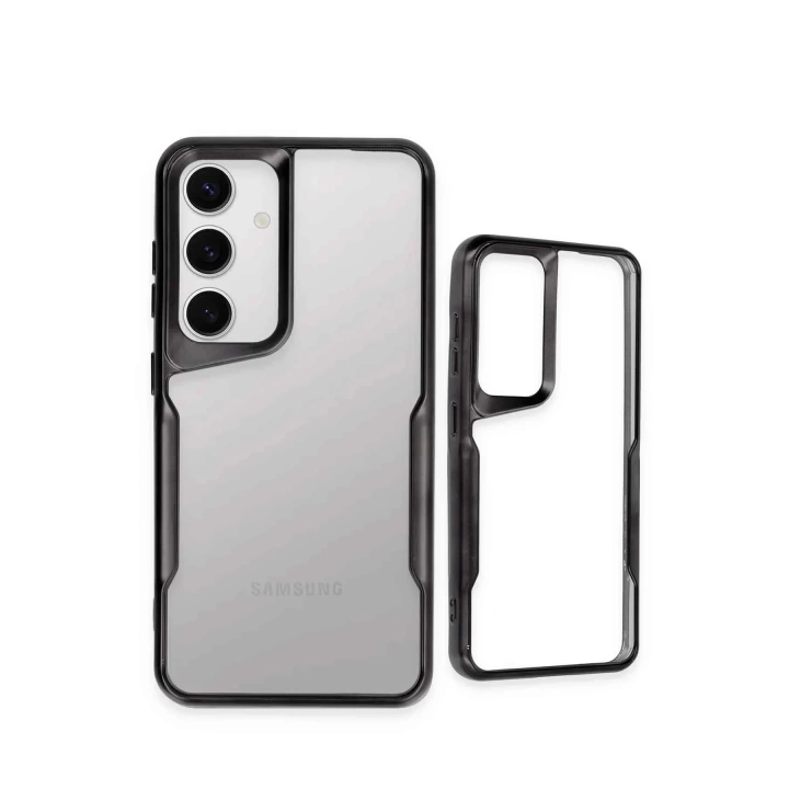 BFS  Samsung Galaxy A56 Kılıf Boyi Silikon Kapak - Derin Mor