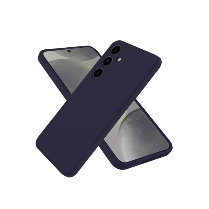 BFS Samsung Galaxy A56 Kılıf Nano içi Kadife Silikon - Lacivert