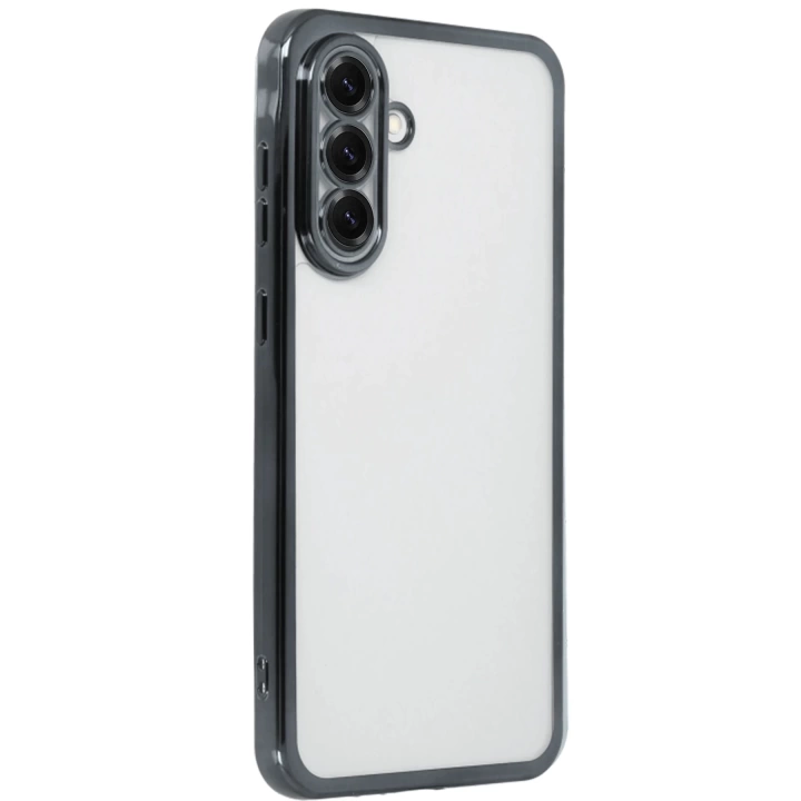 BFS  Samsung Galaxy A56 Kılıf Razer Lensli Silikon - Siyah