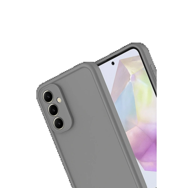 BFS Samsung Galaxy A56 Kılıf Viera Silikon - Gri