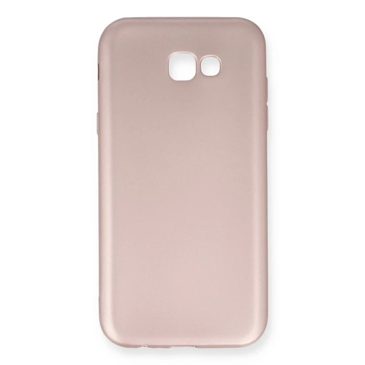 BFS  Samsung Galaxy A7 2017 / A720 Kılıf First Silikon - Rose Gold