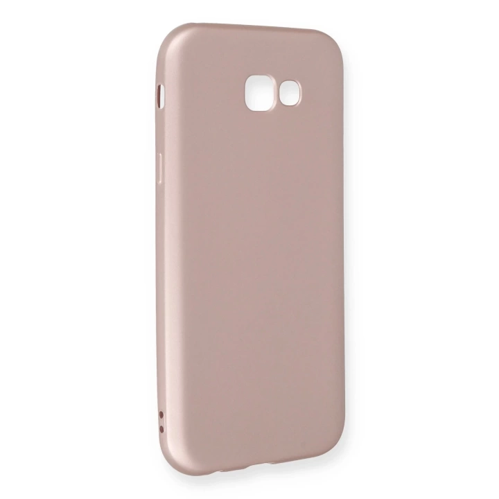 BFS  Samsung Galaxy A7 2017 / A720 Kılıf First Silikon - Rose Gold
