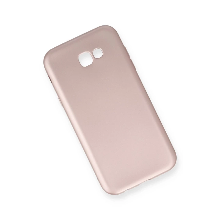 BFS  Samsung Galaxy A7 2017 / A720 Kılıf First Silikon - Rose Gold