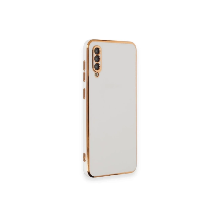 BFS  Samsung Galaxy A70 Kılıf Volet Silikon - Beyaz