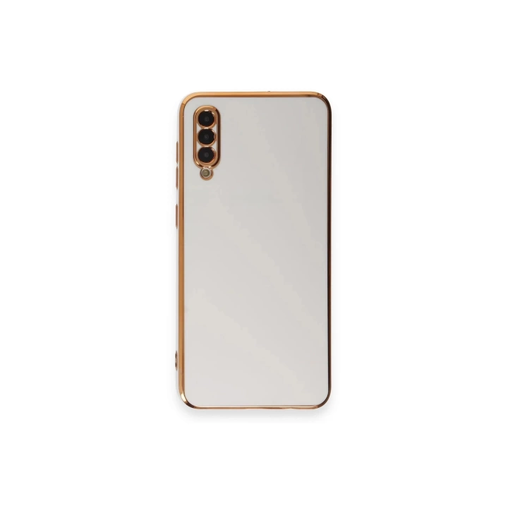 BFS  Samsung Galaxy A70 Kılıf Volet Silikon - Beyaz