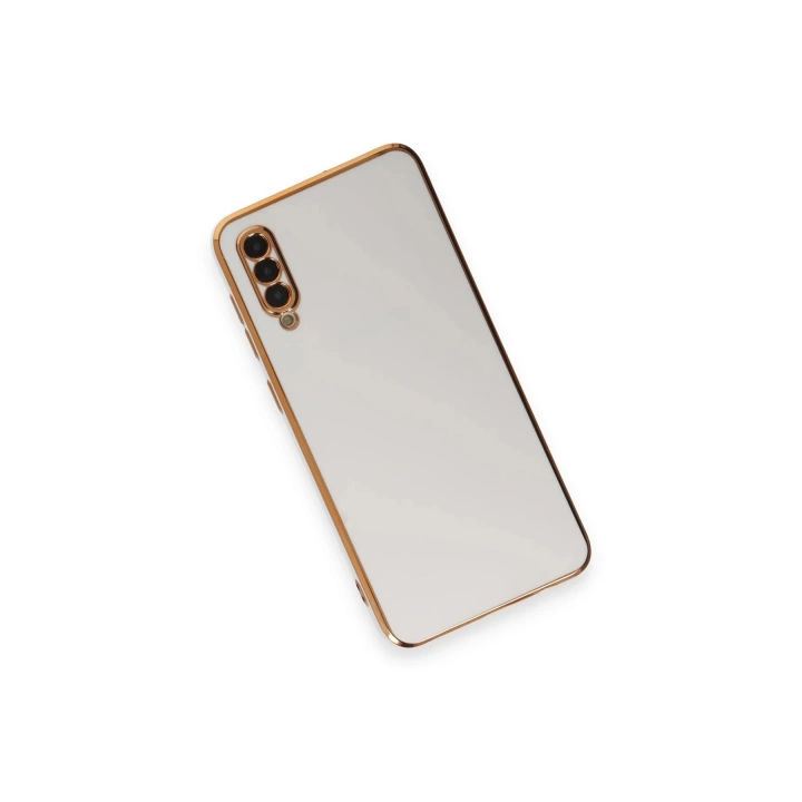 BFS  Samsung Galaxy A70 Kılıf Volet Silikon - Beyaz