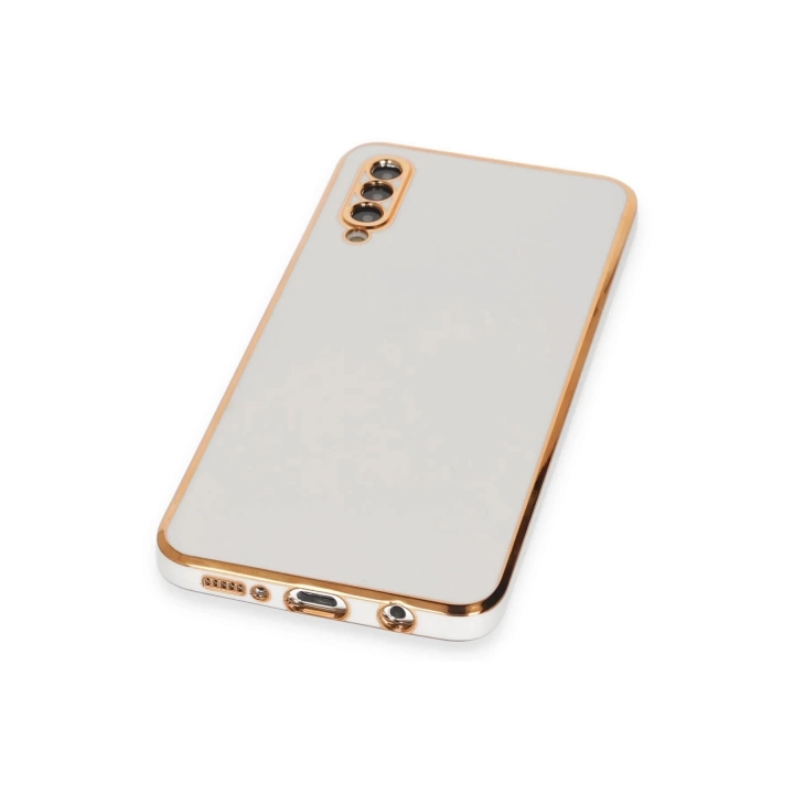 BFS  Samsung Galaxy A70 Kılıf Volet Silikon - Beyaz