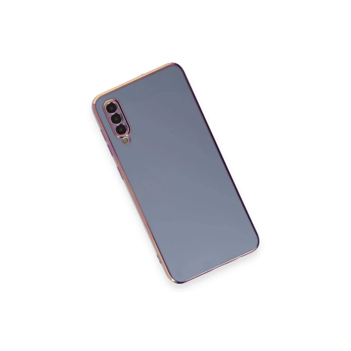 BFS  Samsung Galaxy A70 Kılıf Volet Silikon - Mavi
