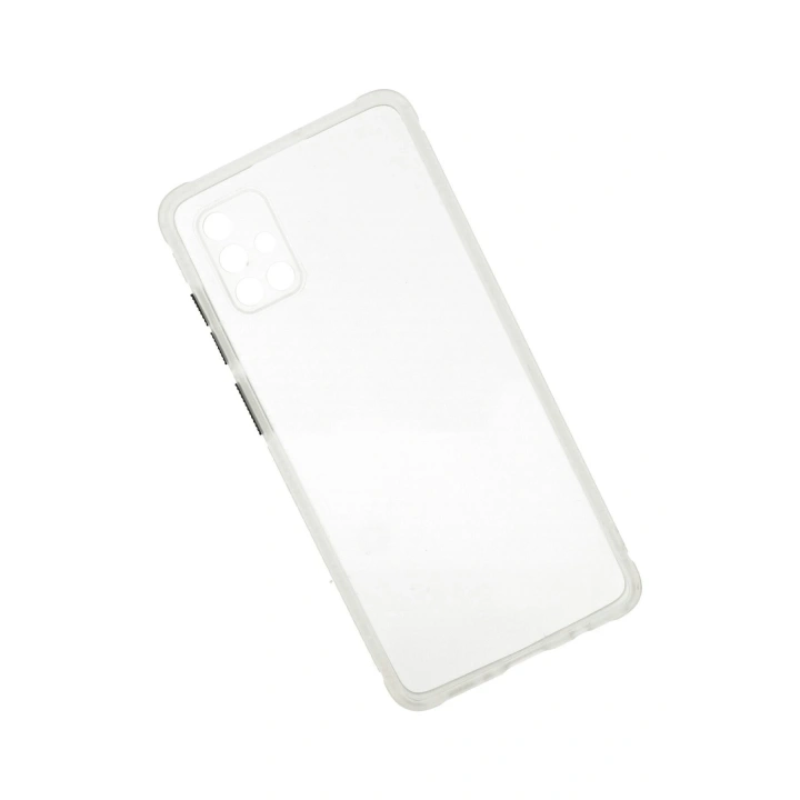 BFS  Samsung Galaxy A71 Kılıf Miami Şeffaf Silikon - Şeffaf