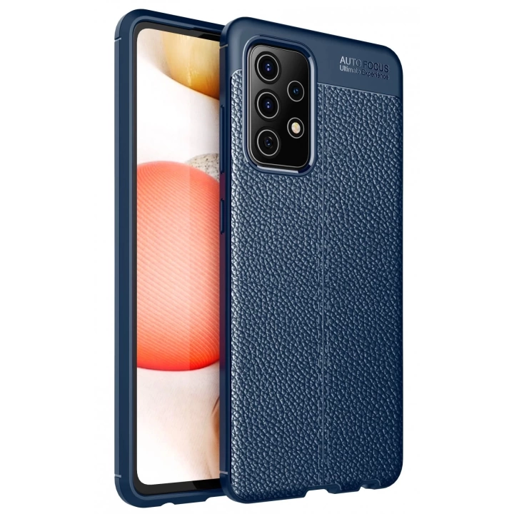 BFS  Samsung Galaxy A72 Kılıf Auto Focus Kapak - Lacivert