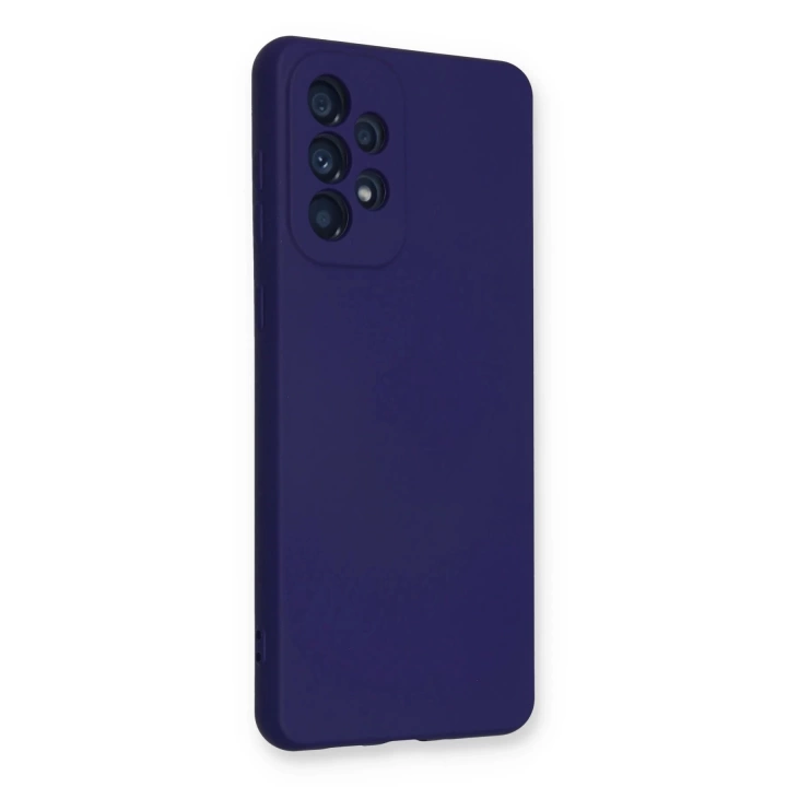 BFS  Samsung Galaxy A73 5G Kılıf Nano içi Kadife Silikon - Mor