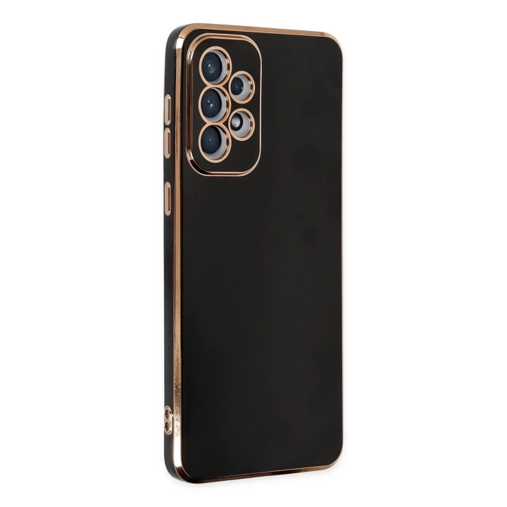 BFS  Samsung Galaxy A73 5G Kılıf Volet Silikon - Siyah