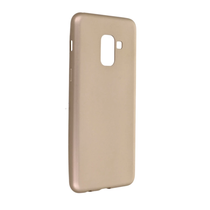 BFS  Samsung Galaxy A8 2018 Kılıf First Silikon - Gold