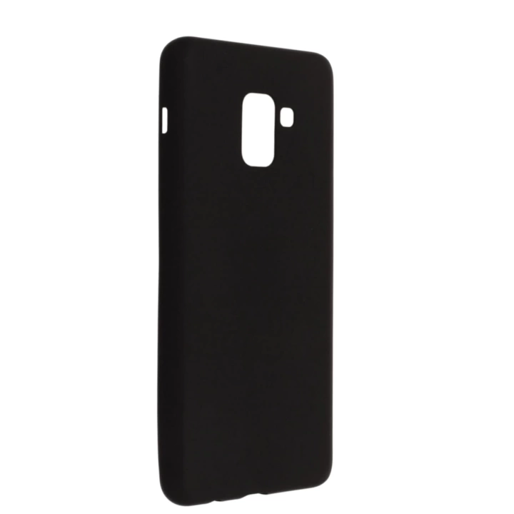 BFS  Samsung Galaxy A8 Plus 2018 Kılıf First Silikon - Siyah