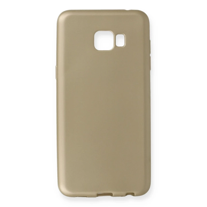 BFS  Samsung Galaxy C5 Pro Kılıf First Silikon - Gold