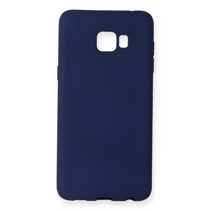BFS  Samsung Galaxy C5 Pro Kılıf First Silikon - Lacivert