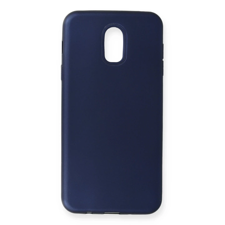 BFS  Samsung Galaxy C8 Kılıf First Silikon - Lacivert