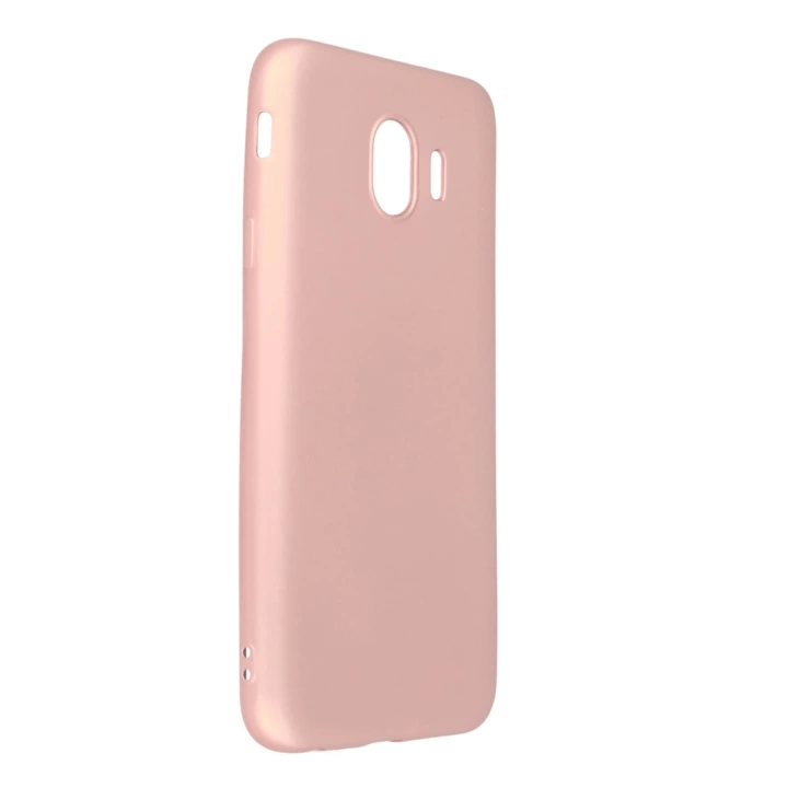 BFS  Samsung Galaxy J4 Kılıf First Silikon - Rose Gold