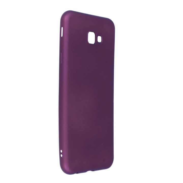 BFS  Samsung Galaxy J4 Plus Kılıf First Silikon - Mürdüm