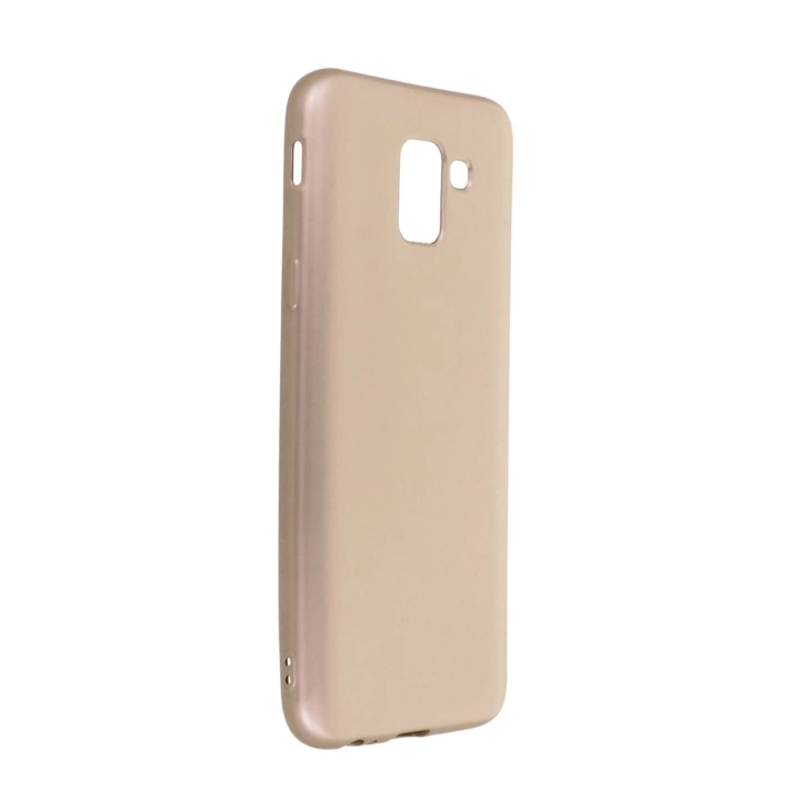 BFS  Samsung Galaxy J6 Kılıf First Silikon - Gold