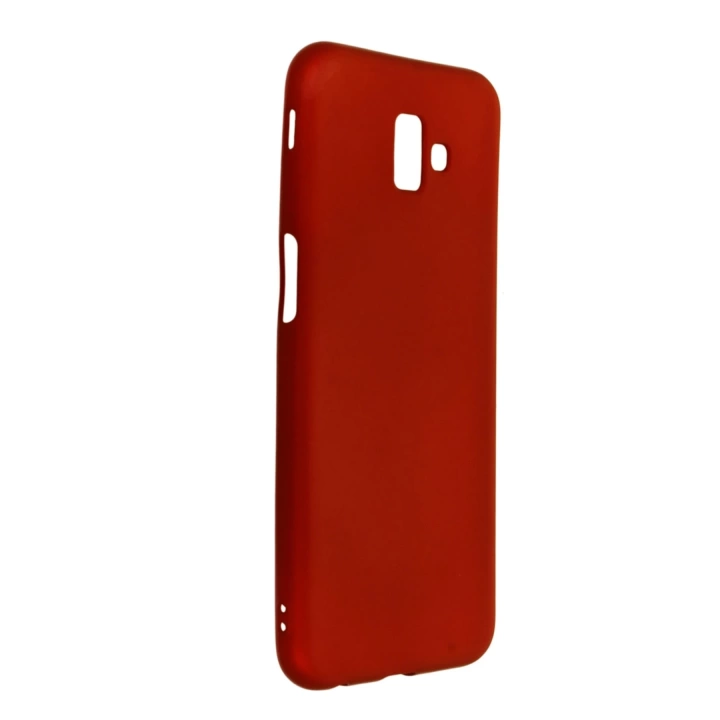 BFS  Samsung Galaxy J6 Plus Kılıf First Silikon - Bordo