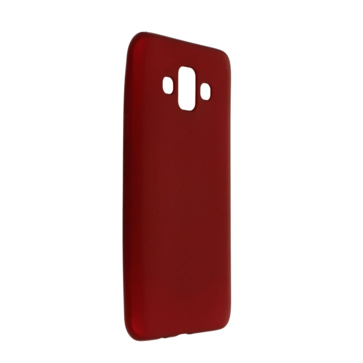 BFS  Samsung Galaxy J7 Duo Kılıf First Silikon - Bordo