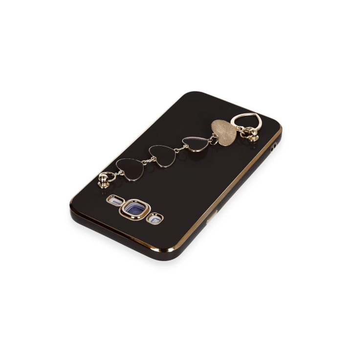 BFS  Samsung Galaxy J7 Kılıf Esila Silikon - Siyah