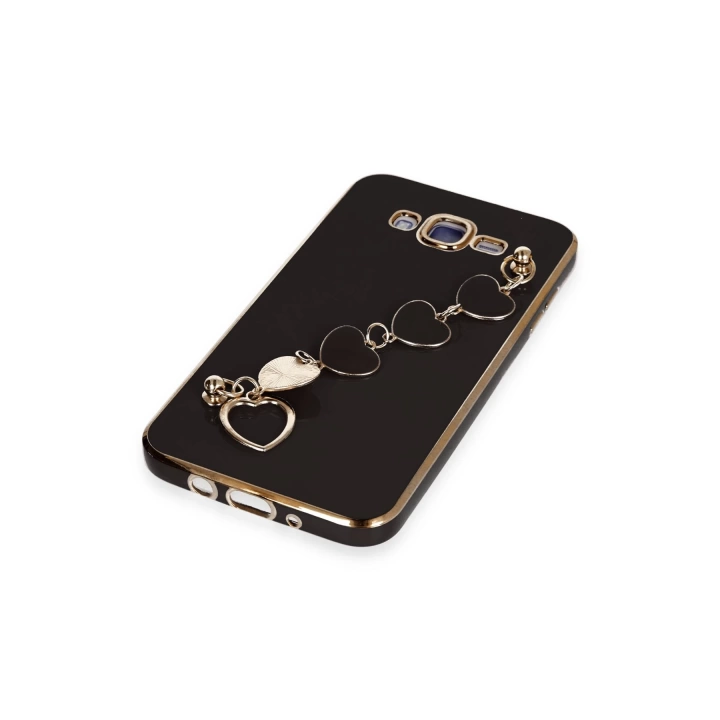 BFS  Samsung Galaxy J7 Kılıf Esila Silikon - Siyah