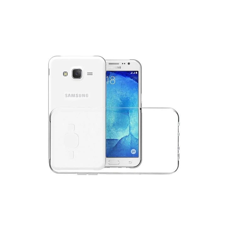 BFS  Samsung Galaxy J7 Kılıf Lüx Şeffaf Silikon