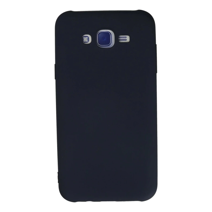 BFS  Samsung Galaxy J7 Kılıf Nano içi Kadife Silikon - Lacivert