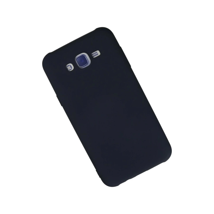 BFS  Samsung Galaxy J7 Kılıf Nano içi Kadife Silikon - Lacivert