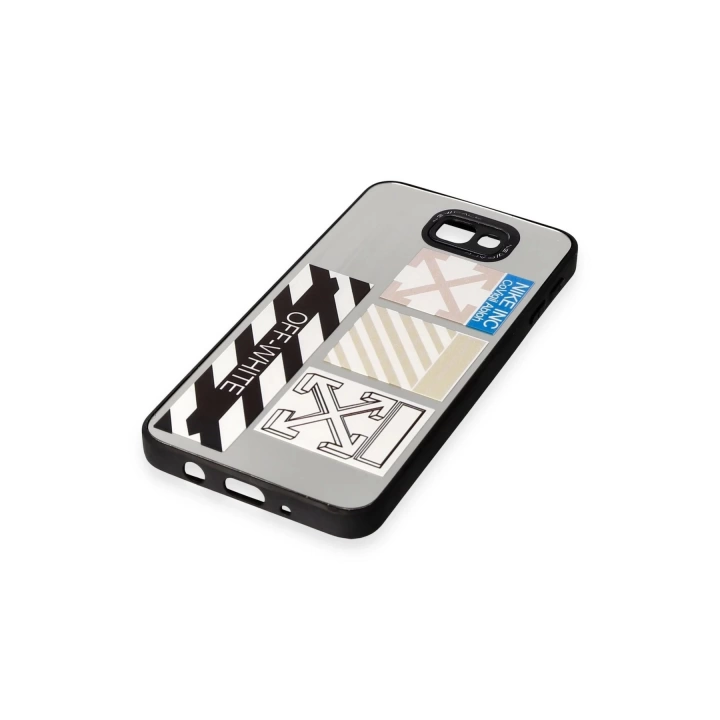 BFS  Samsung Galaxy J7 Prime Kılıf Mirror Desenli Kapak - Mirror - 6