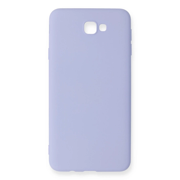 BFS  Samsung Galaxy J7 Prime Kılıf Nano içi Kadife Silikon - Lila