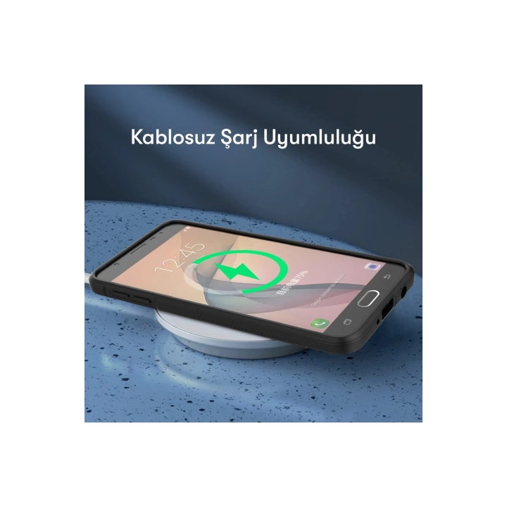 BFS  Samsung Galaxy J7 Prime Kılıf Optimum Silikon - Kırmızı