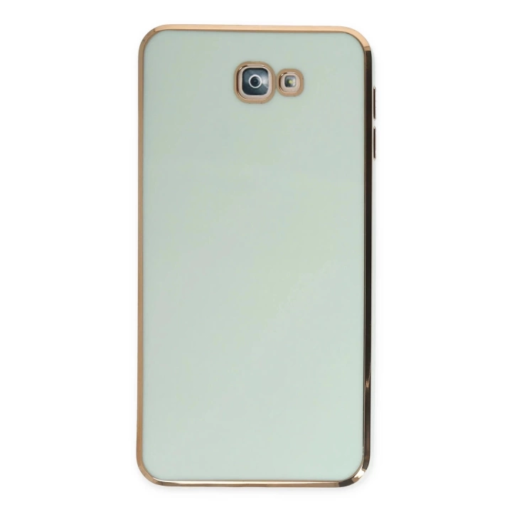 BFS  Samsung Galaxy J7 Prime Kılıf Volet Silikon - Açık Yeşil