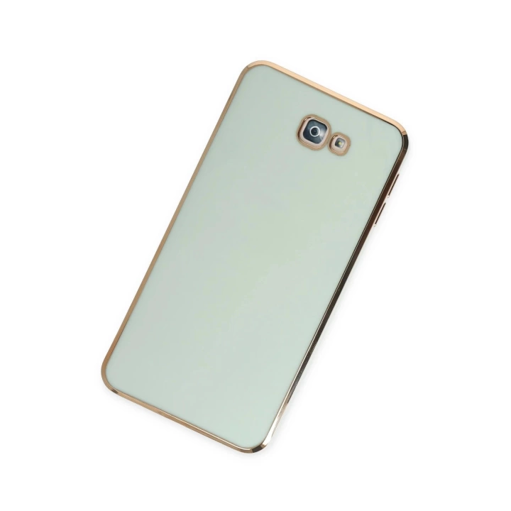 BFS  Samsung Galaxy J7 Prime Kılıf Volet Silikon - Açık Yeşil