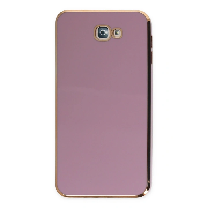 BFS  Samsung Galaxy J7 Prime Kılıf Volet Silikon - Mor