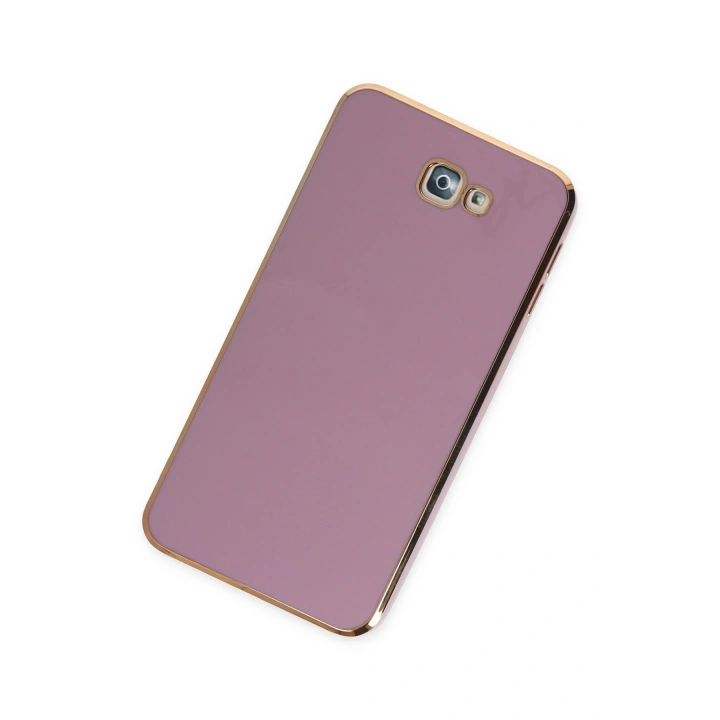 BFS  Samsung Galaxy J7 Prime Kılıf Volet Silikon - Mor