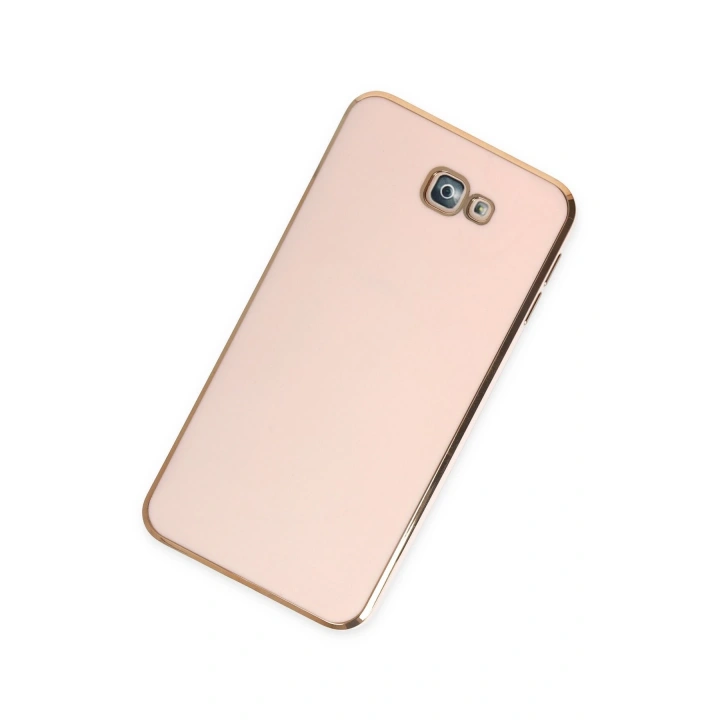 BFS  Samsung Galaxy J7 Prime Kılıf Volet Silikon - Pembe
