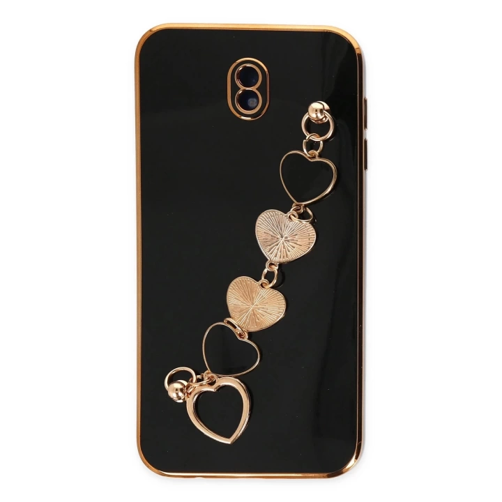 BFS  Samsung Galaxy J7 Pro / J730 Kılıf Esila Silikon - Siyah