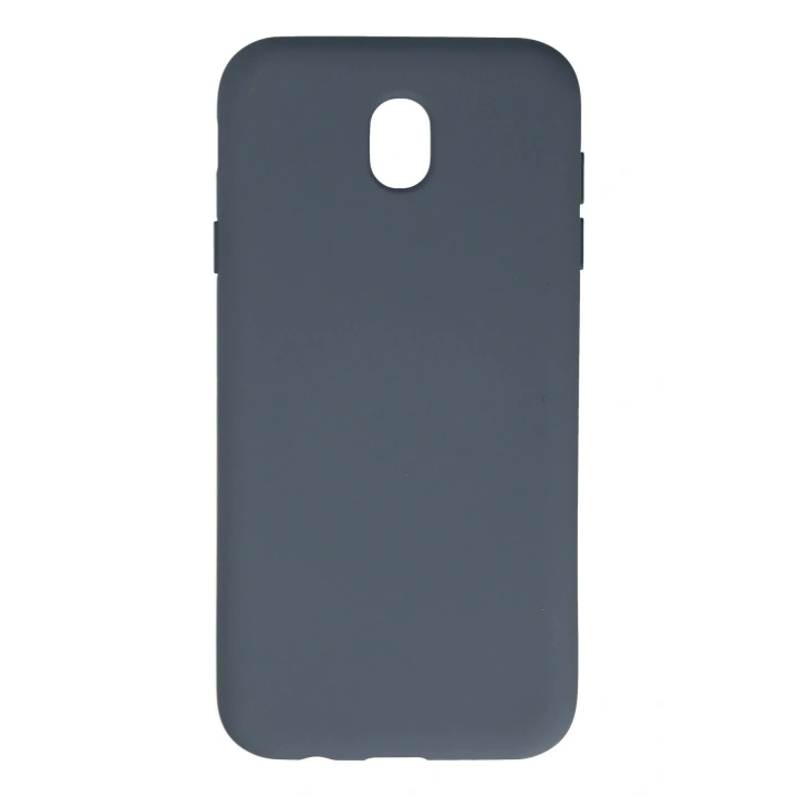 BFS  Samsung Galaxy J7 Pro / J730 Kılıf Nano içi Kadife Silikon - Gri