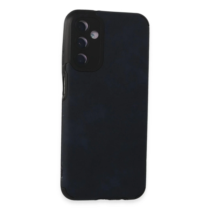 BFS  Samsung Galaxy M14 5G Kılıf Loop Deri Silikon - Lacivert