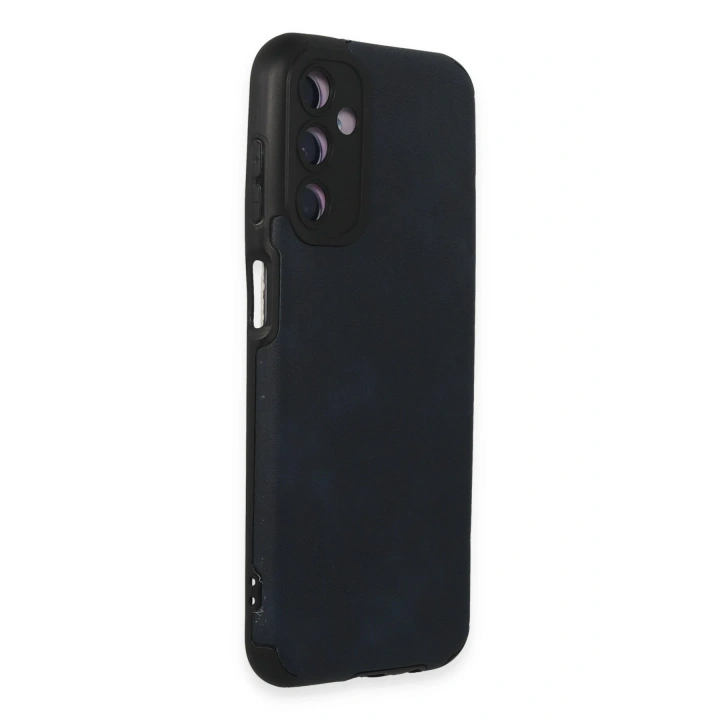 BFS  Samsung Galaxy M14 5G Kılıf Loop Deri Silikon - Lacivert