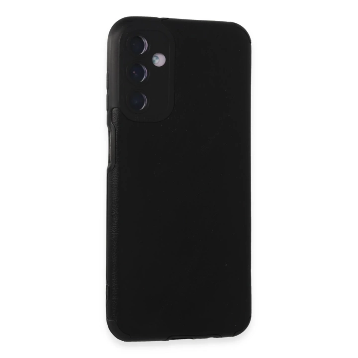 BFS  Samsung Galaxy M14 5G Kılıf Loop Deri Silikon - Siyah