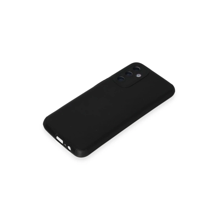 BFS  Samsung Galaxy M14 5G Kılıf Loop Deri Silikon - Siyah