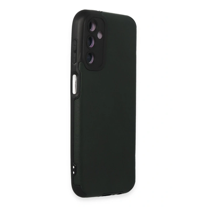 BFS  Samsung Galaxy M14 5G Kılıf Loop Deri Silikon - Yeşil