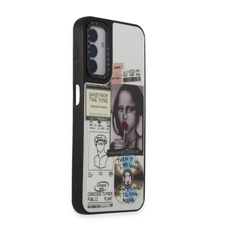 BFS  Samsung Galaxy M14 5G Kılıf Mirror Desenli Kapak - Mirror - 2