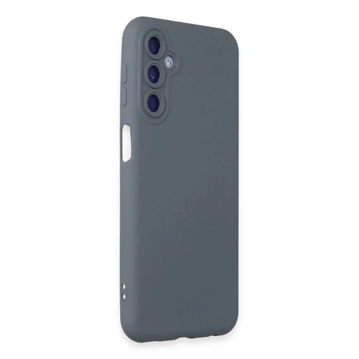 BFS  Samsung Galaxy M14 5G Kılıf Nano içi Kadife Silikon - Gri